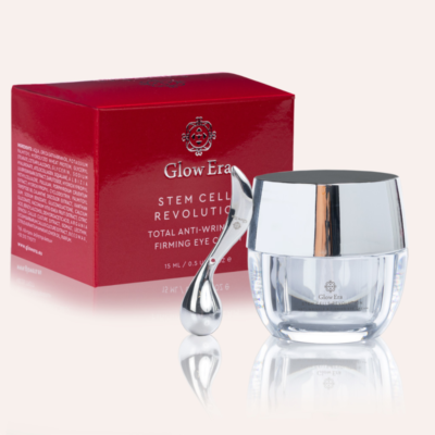 Κρέμα ματιών Glow Era Stem Cells Revolution Total Anti-wrinkle & Firming, φυσική σύνθεση 99%, 15ml